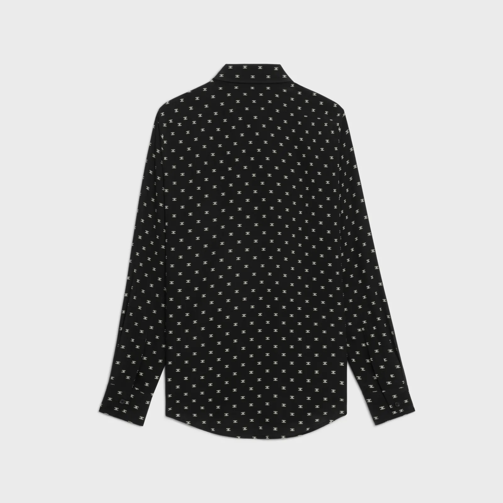 Sale loose shirt in printed viscose Shirts