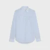 Online loose shirt in striped cotton Shirts