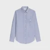 Discount loose shirt in striped cotton Shirts