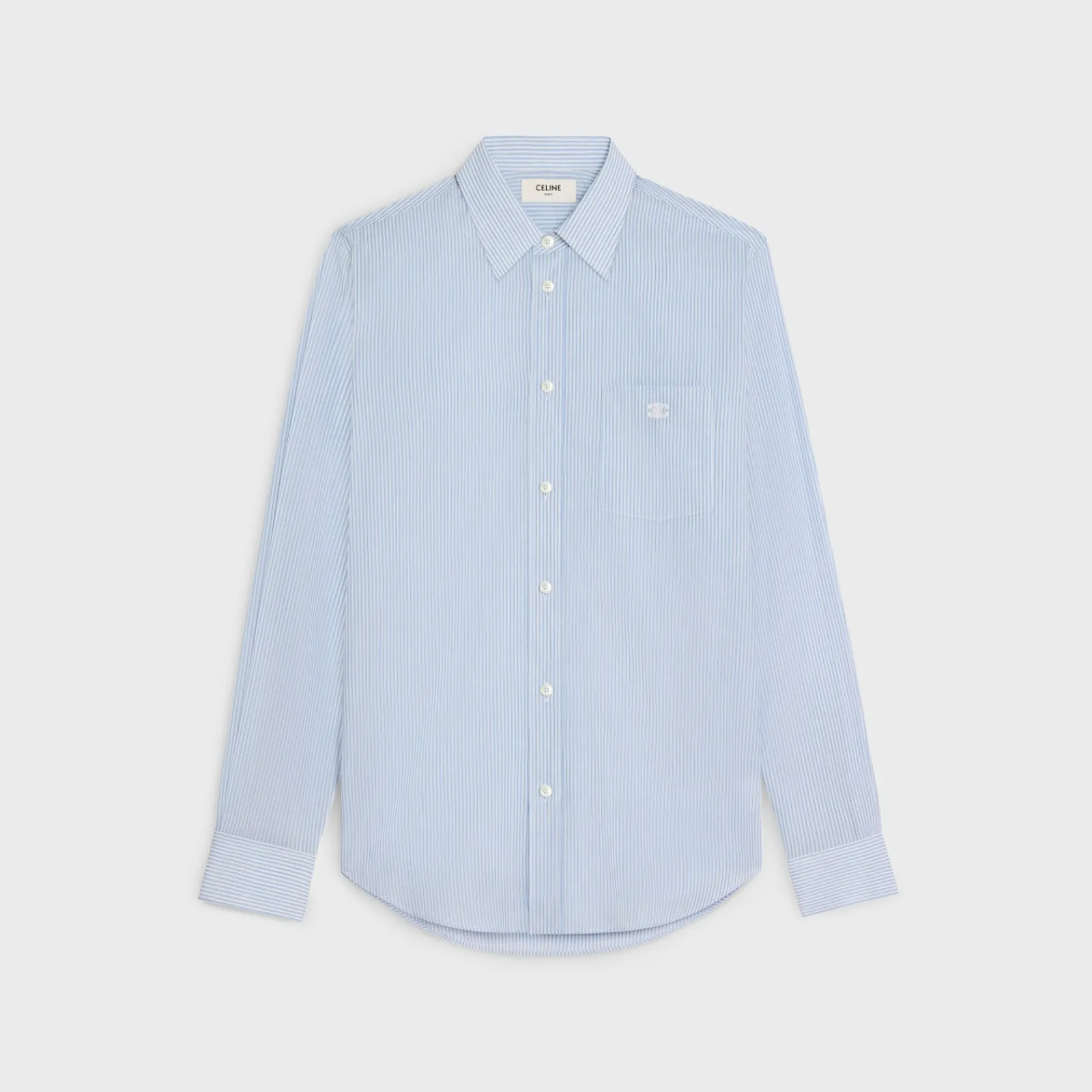 Online loose shirt in striped cotton Shirts