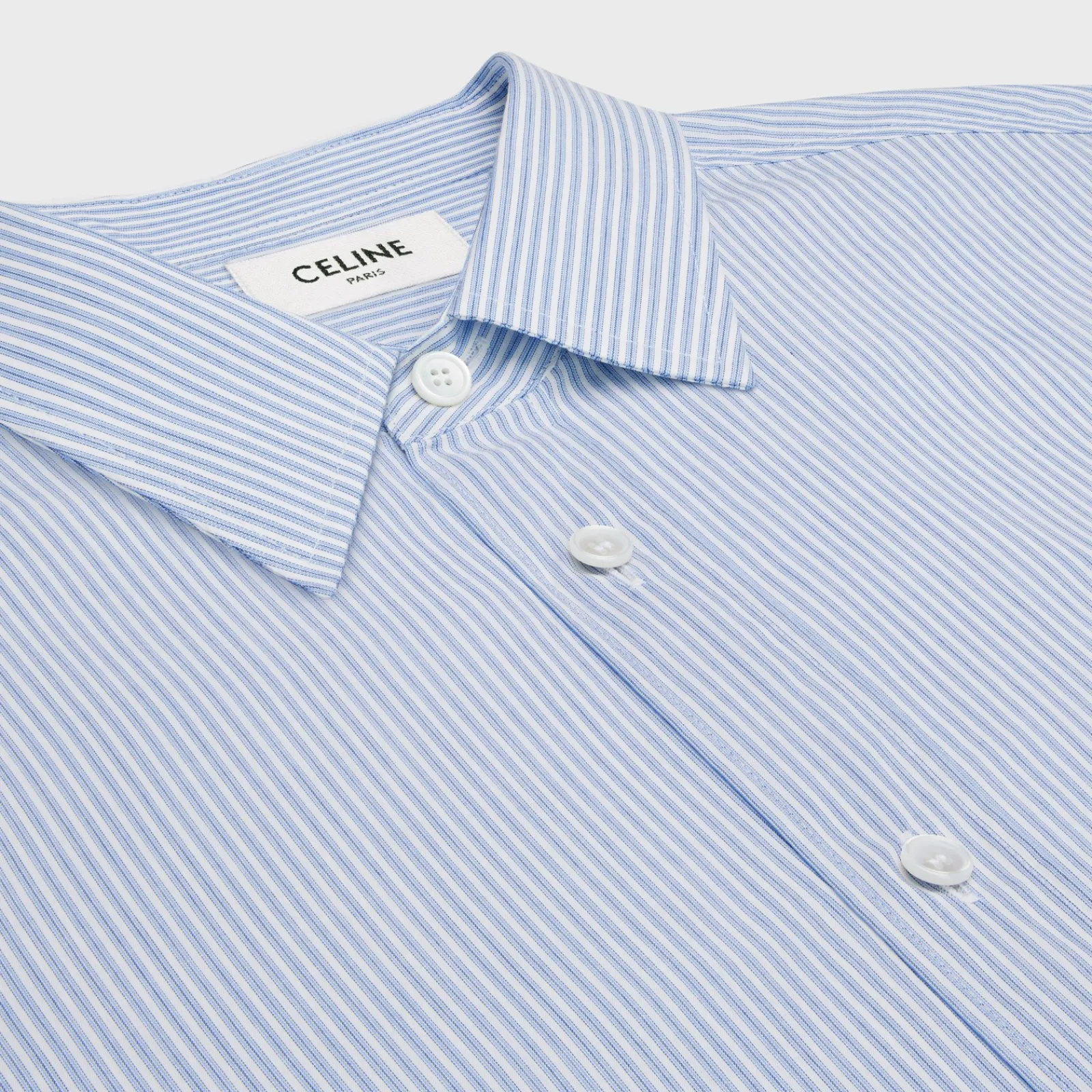 Online loose shirt in striped cotton Shirts