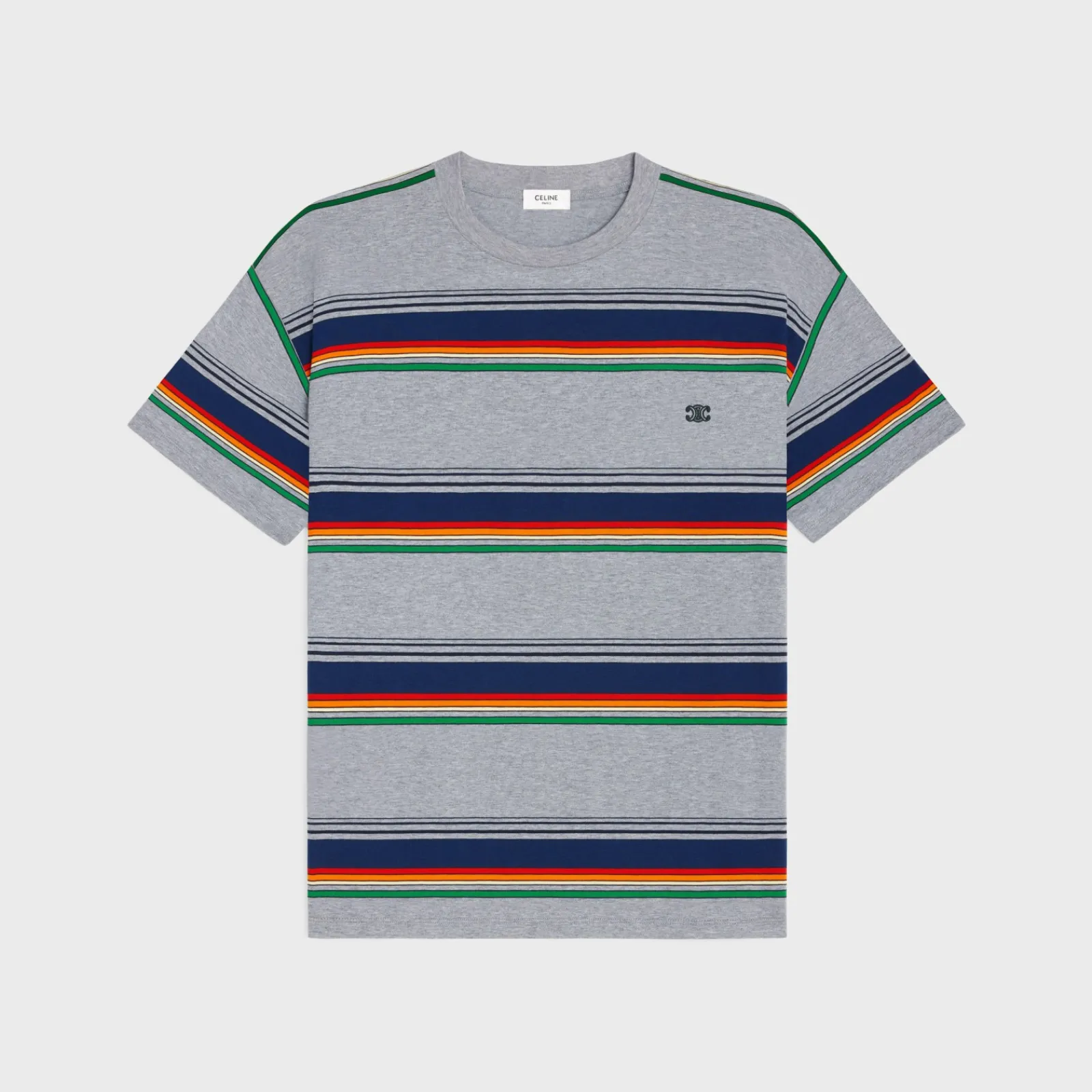 Clearance loose triomphe t-shirt in striped cotton jersey T-Shirts And Sweatshirts