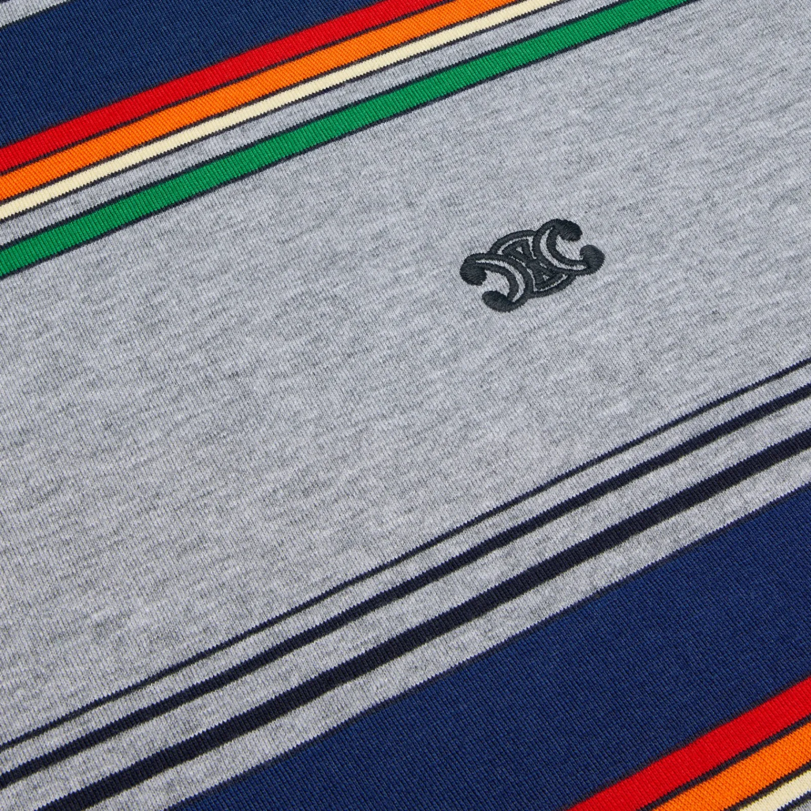 Clearance loose triomphe t-shirt in striped cotton jersey T-Shirts And Sweatshirts
