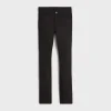 Online LOU JEANS IN PURE BLACK WASH DENIM Denim | Pants And Shorts