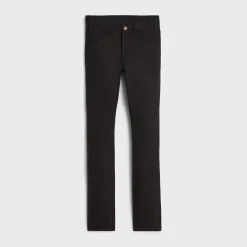 Online LOU JEANS IN PURE BLACK WASH DENIM Denim | Pants And Shorts