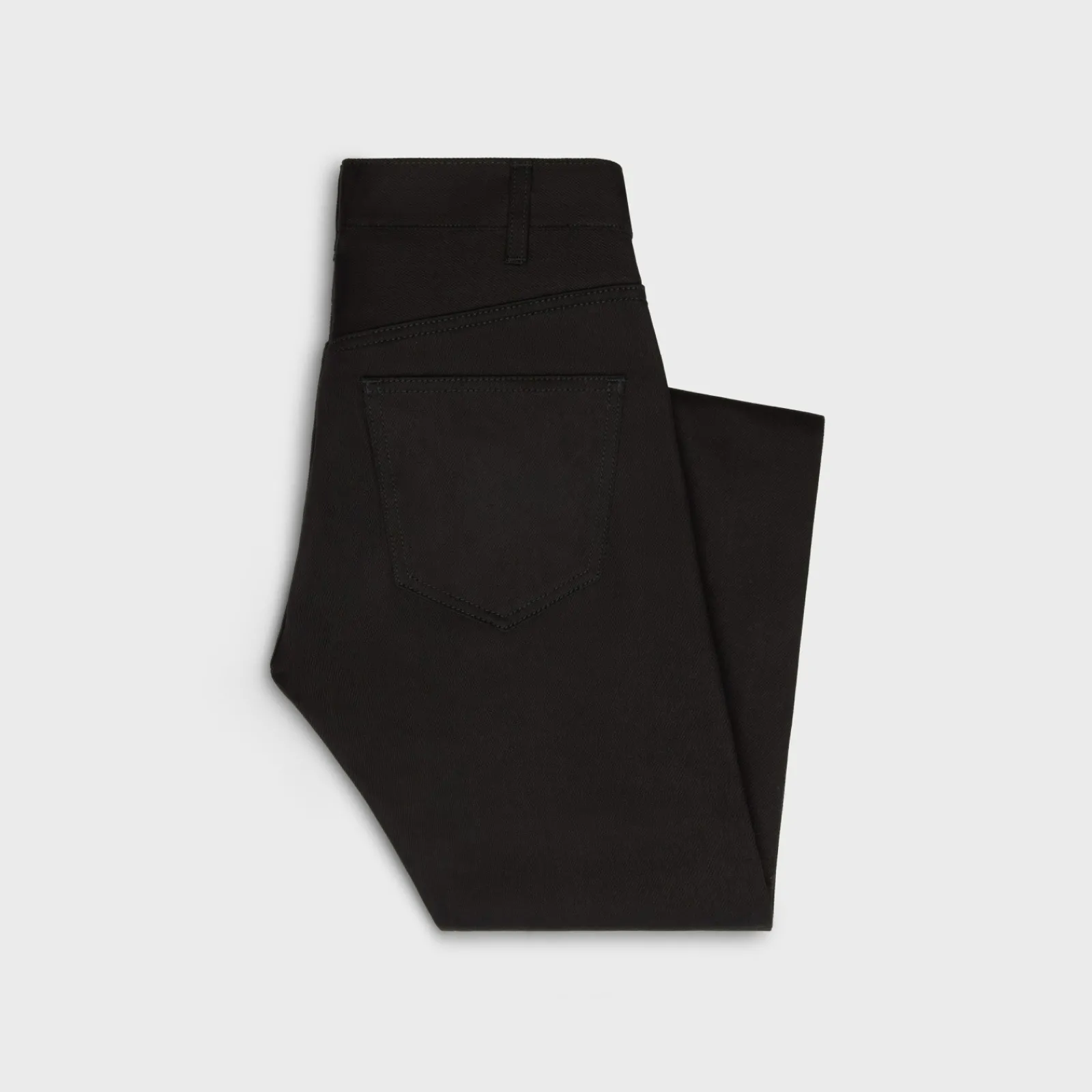 Online LOU JEANS IN PURE BLACK WASH DENIM Denim | Pants And Shorts