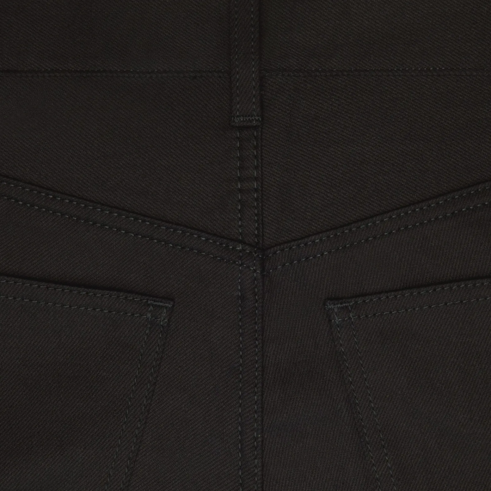 Online LOU JEANS IN PURE BLACK WASH DENIM Denim | Pants And Shorts