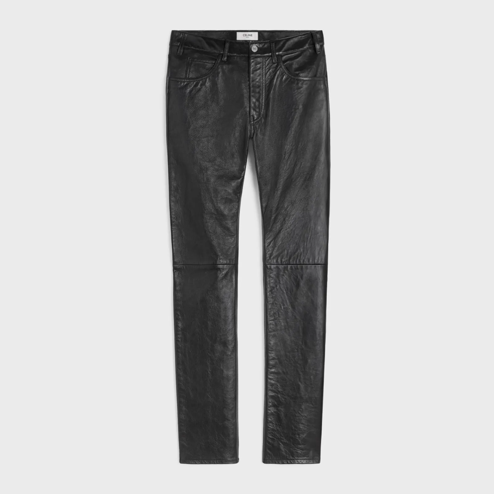 Discount lou jeans in soft lambskin Leather | Pants And Shorts