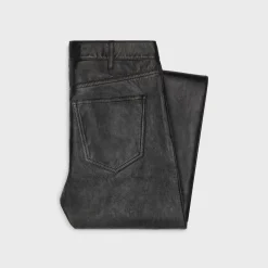 Discount lou jeans in soft lambskin Leather | Pants And Shorts