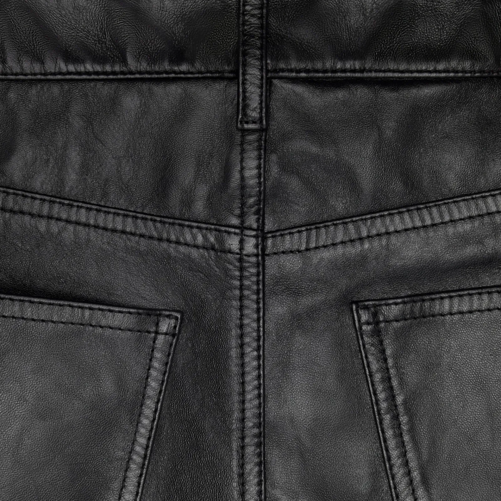 Discount lou jeans in soft lambskin Leather | Pants And Shorts