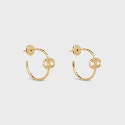 Online Maillon Triomphe Hoops in Yellow Gold Women Maillon Triomphe | Categories·Earrings