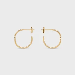 Online Maillon Triomphe Hoops in Yellow Gold Women Maillon Triomphe | Categories·Earrings