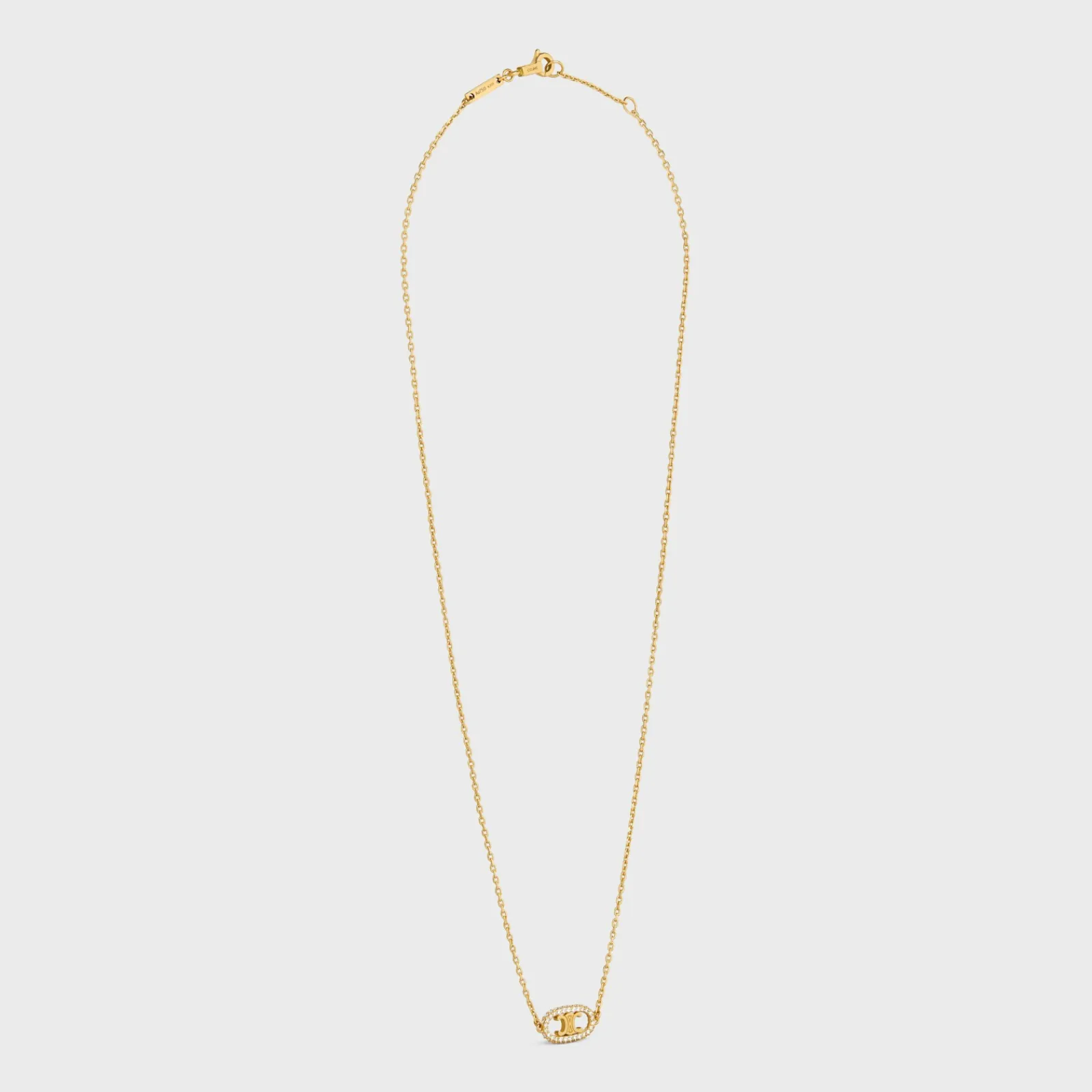 Online Maillon Triomphe Necklace in Yellow Gold and Diamonds Women Maillon Triomphe | Categories·Necklaces