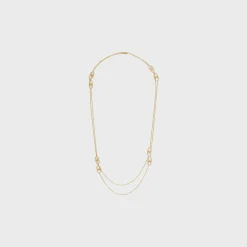 Hot Maillon Triomphe Sautoir in Yellow Gold and Diamonds Women Maillon Triomphe | Categories·Necklaces