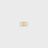 Outlet Maillon Triomphe Stud in Yellow Gold and Diamonds Women Maillon Triomphe | Categories·Earrings