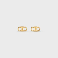Sale Maillon Triomphe Studs in Yellow Gold Women Maillon Triomphe | Categories·Earrings