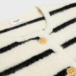 Hot marinière cardigan jacket in wool Women Jackets | Knitwear