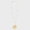 New Medaille Large Necklace in Yellow Gold and Diamonds Women Other Lines | Categories·Necklaces
