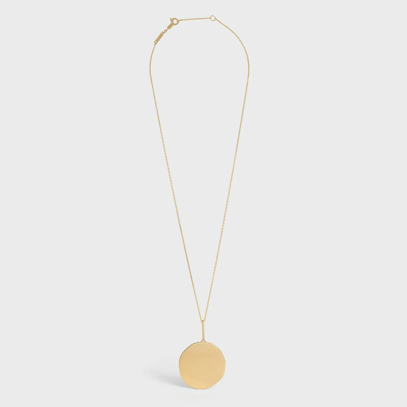 New Medaille Large Necklace in Yellow Gold and Diamonds Women Other Lines | Categories·Necklaces