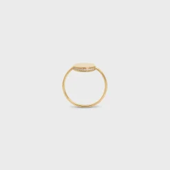 Sale Medaille Ring in Yellow Gold and Diamonds Women Other Lines | Categories·Rings