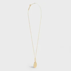 New Medaille Small Necklace in Yellow Gold and Diamonds Women Other Lines | Categories·Necklaces