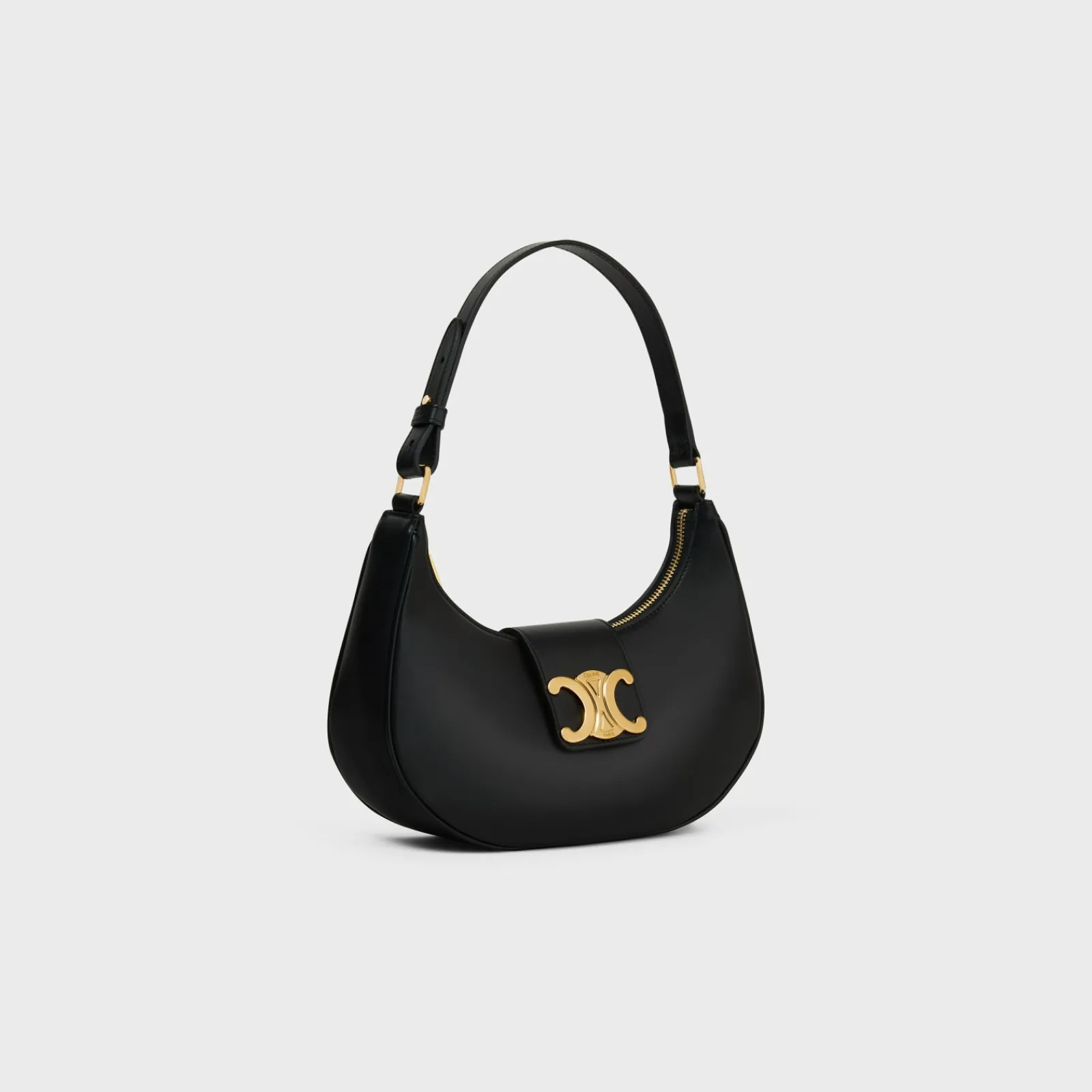New MEDIUM AVA TRIOMPHE BAG in Smooth Calfskin Women More Lines·Ava | Categories·Shoulder Bags