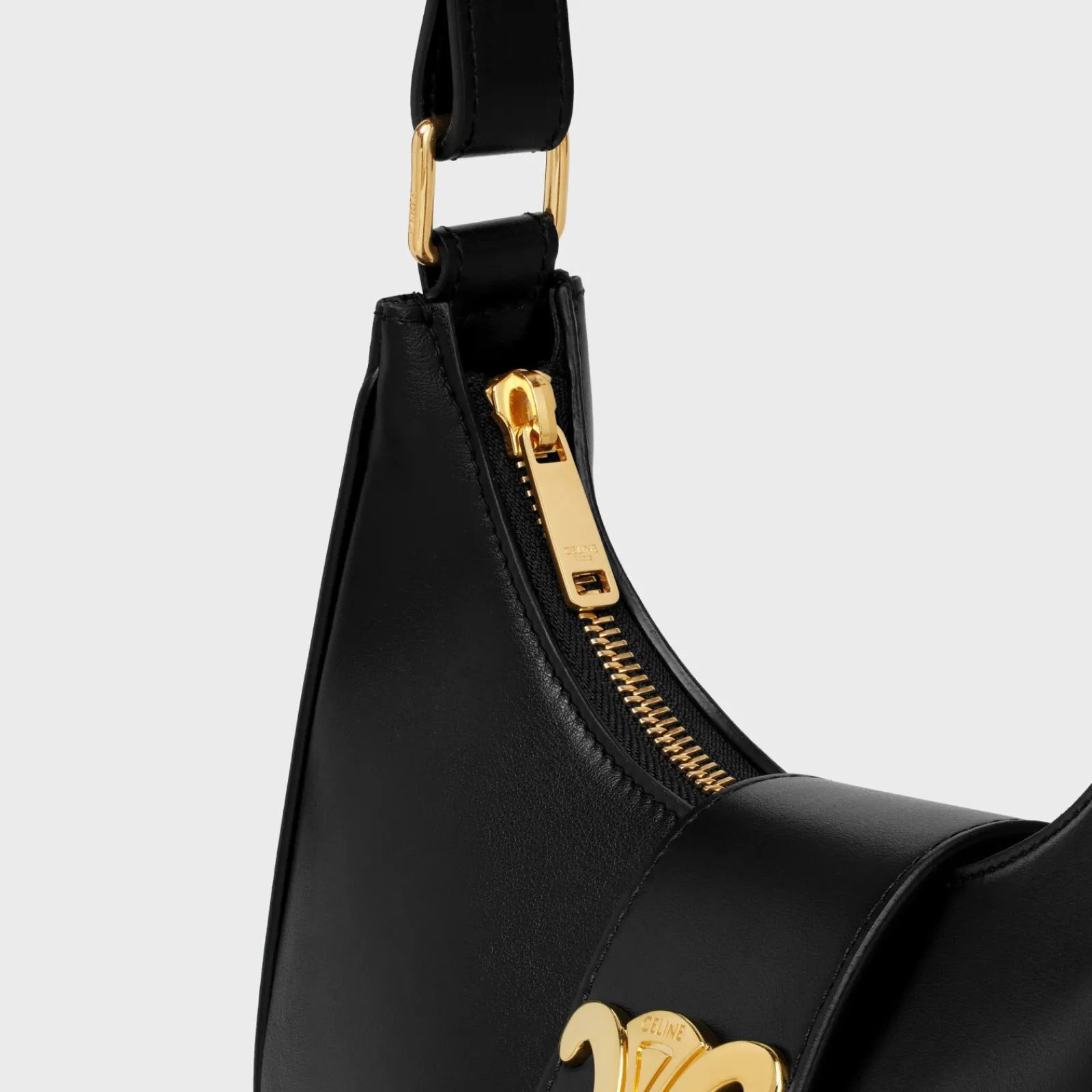 New MEDIUM AVA TRIOMPHE BAG in Smooth Calfskin Women More Lines·Ava | Categories·Shoulder Bags