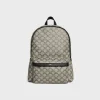 Sale Medium Backpack in TRIOMPHE CANVAS AND CALFSKIN Triomphe Canvas | Categories·Backpacks