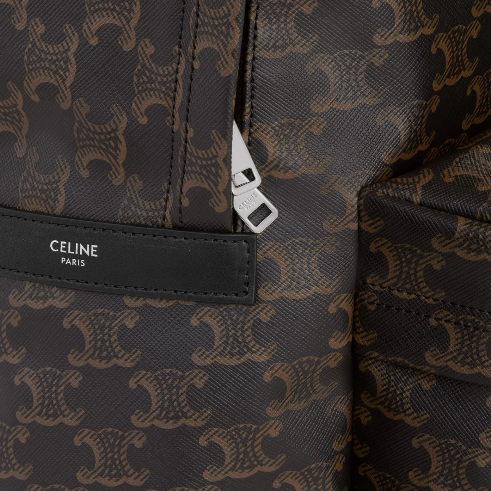 Online Medium Backpack in Triomphe Canvas and Calfskin Triomphe Canvas | Categories·Backpacks