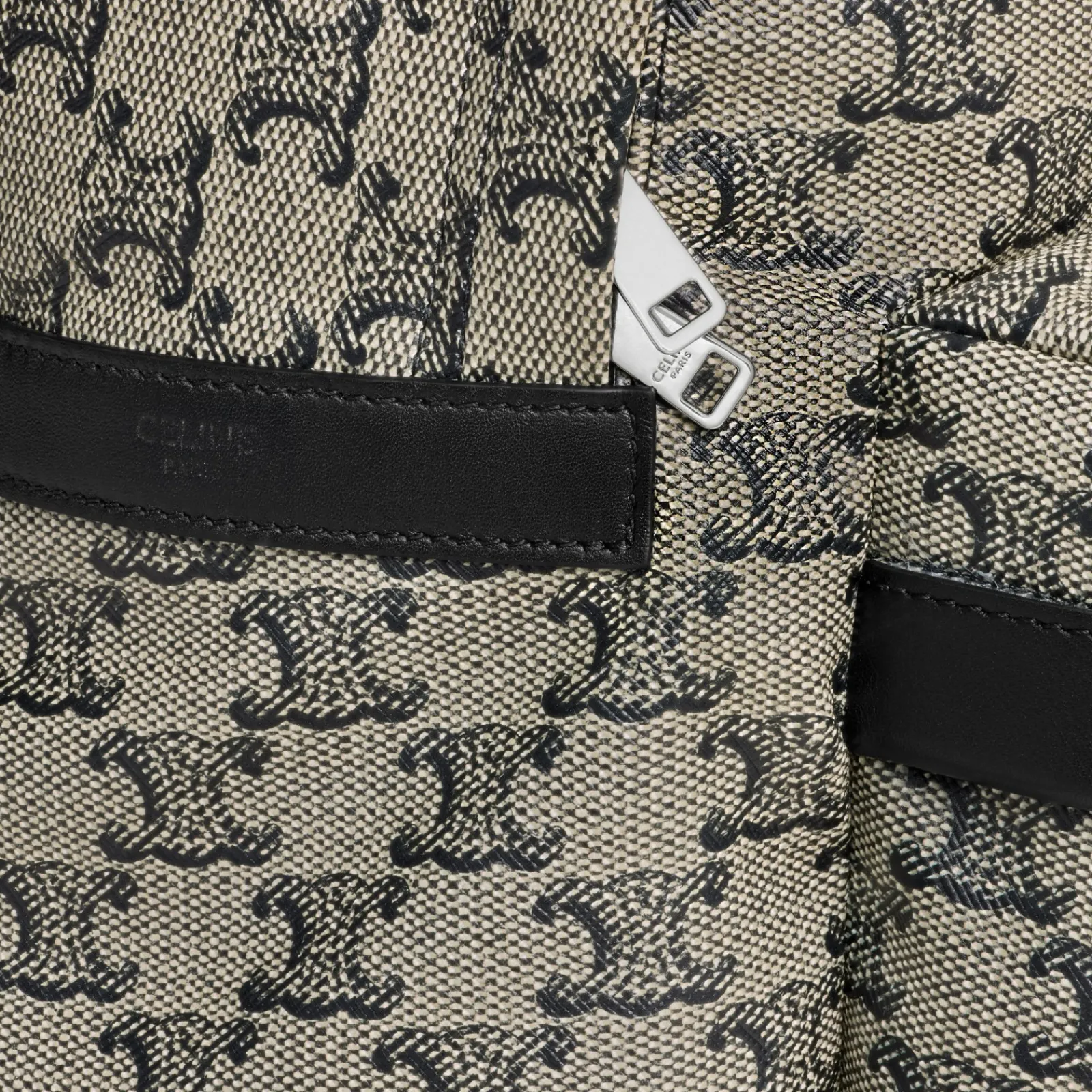 Sale Medium Backpack in TRIOMPHE CANVAS AND CALFSKIN Triomphe Canvas | Categories·Backpacks
