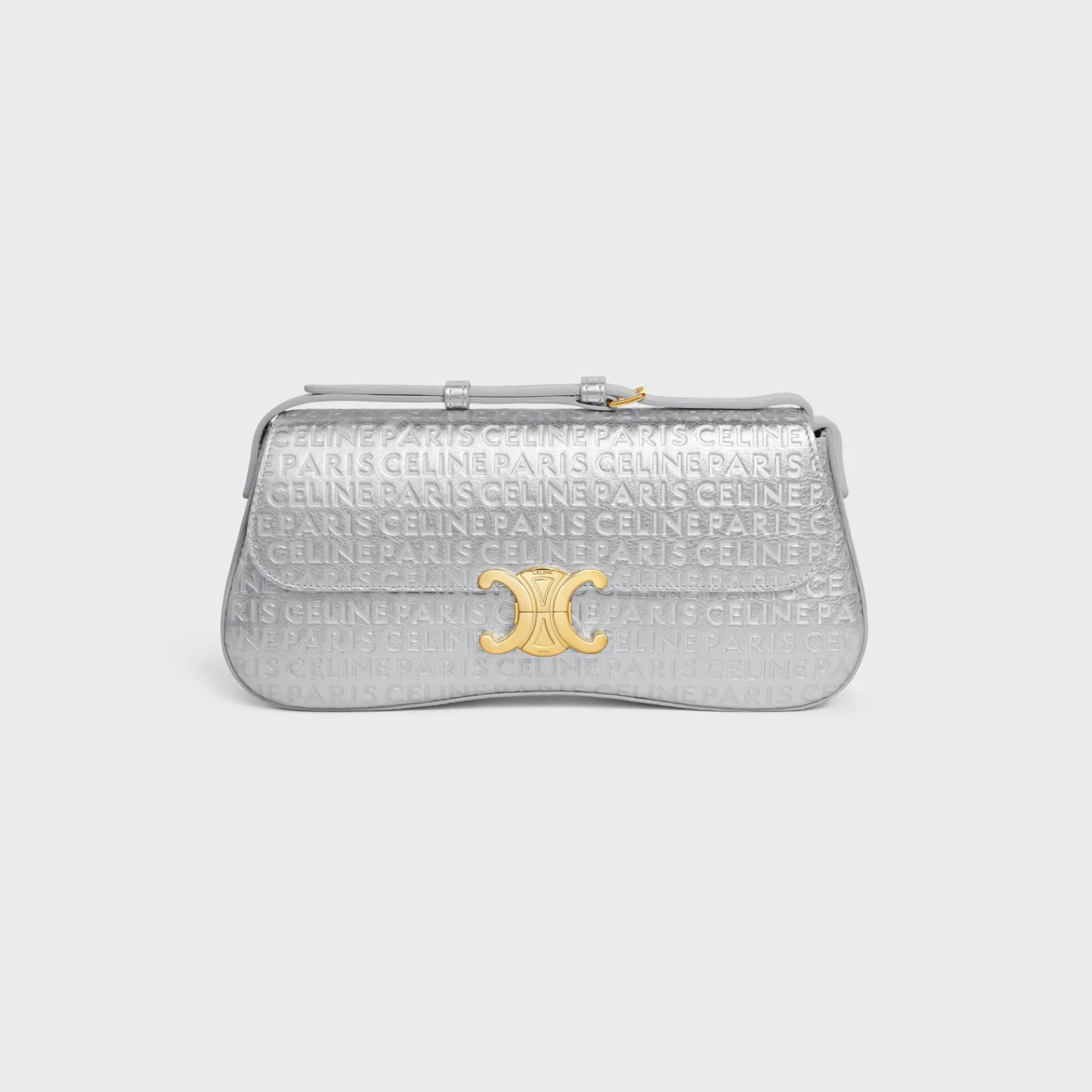 Outlet MEDIUM LOLA BAG in laminated calfskin with all-over Women More Lines·Other Lines | Categories·Shoulder Bags
