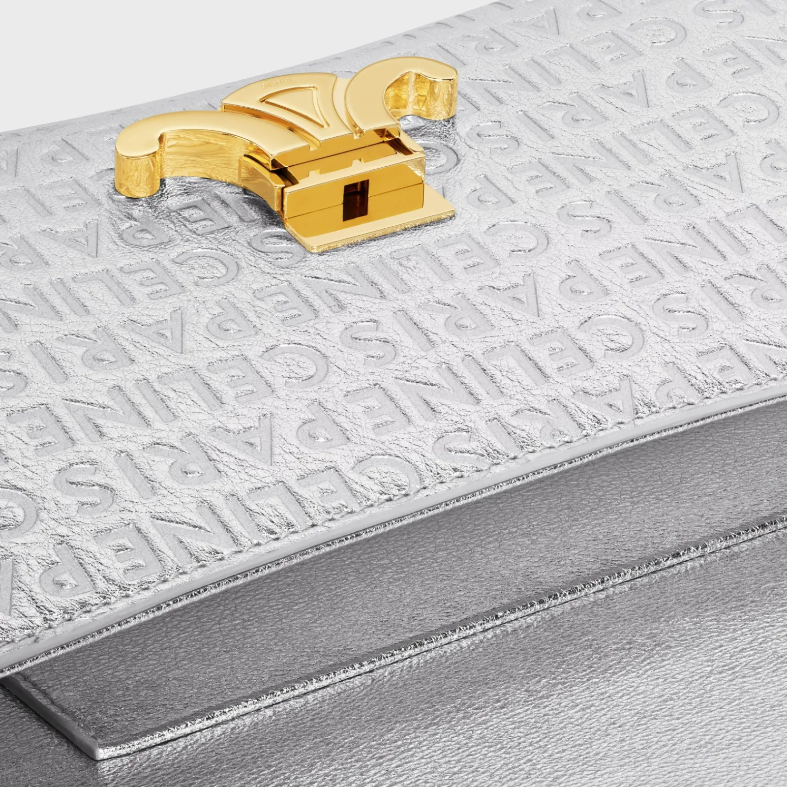 Outlet MEDIUM LOLA BAG in laminated calfskin with all-over Women More Lines·Other Lines | Categories·Shoulder Bags