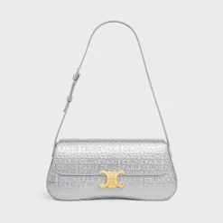 Outlet MEDIUM LOLA BAG in laminated calfskin with all-over Women More Lines·Other Lines | Categories·Shoulder Bags