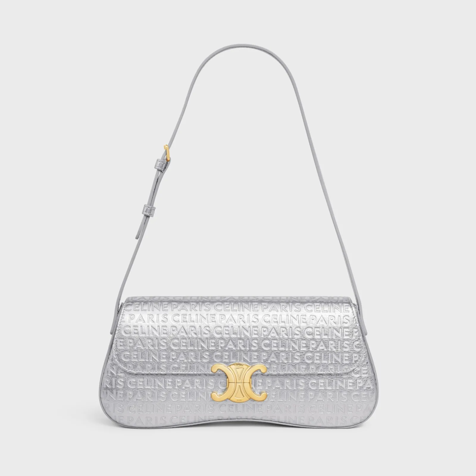 Outlet MEDIUM LOLA BAG in laminated calfskin with all-over Women More Lines·Other Lines | Categories·Shoulder Bags
