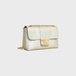 Outlet Medium Victoire Bag in PEARLY PYTHON Women More Lines·Celine Victoire | Categories·Cross-Body Bags