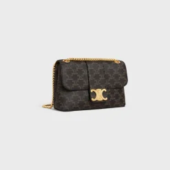 Fashion Medium Victoire Bag in Triomphe Canvas Women Triomphe Canvas | More Lines·Celine Victoire