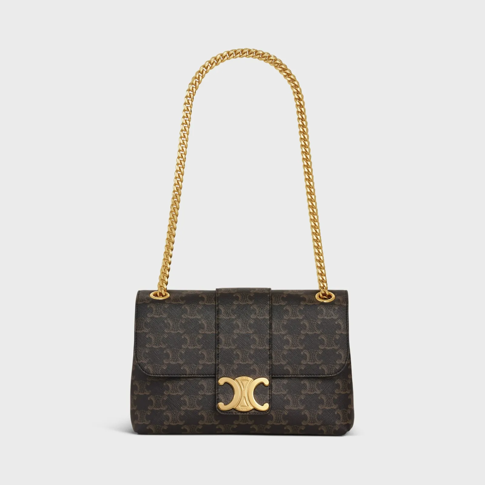 Fashion Medium Victoire Bag in Triomphe Canvas Women Triomphe Canvas | More Lines·Celine Victoire
