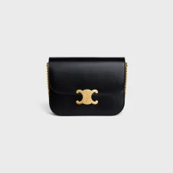 Clearance MEDIUM COLLEGE BAG in shiny calfskin Women More Lines·Other Lines | Categories·Chain Bags