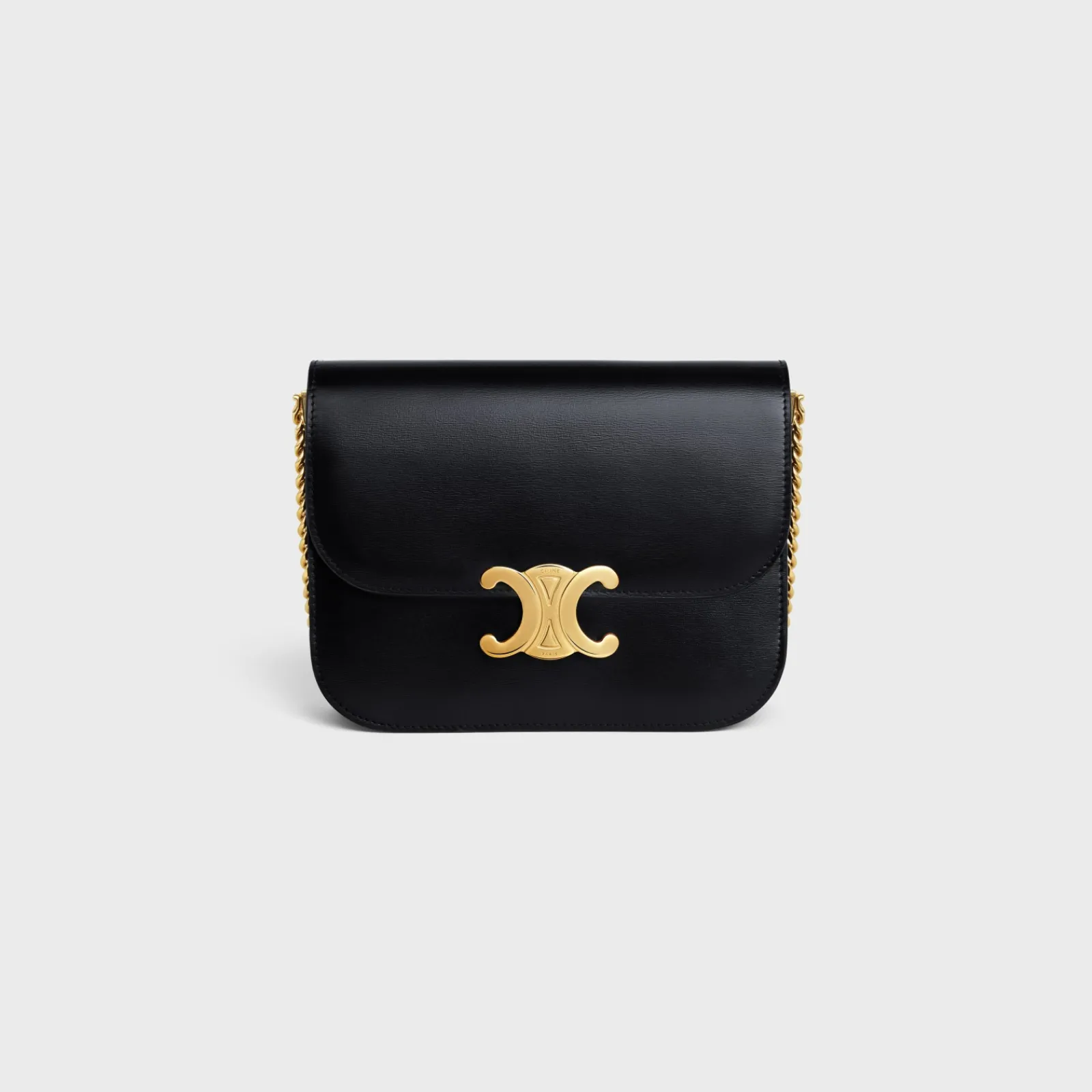 Clearance MEDIUM COLLEGE BAG in shiny calfskin Women More Lines·Other Lines | Categories·Chain Bags