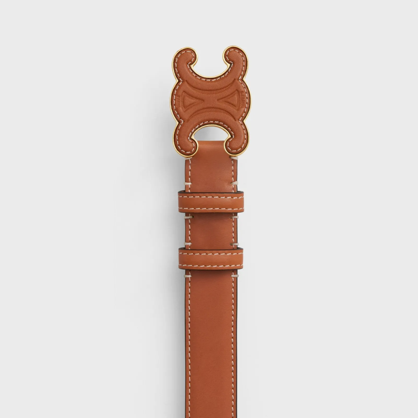 Clearance MEDIUM CUIR TRIOMPHE BELT in Natural Calfskin Women Other Lines