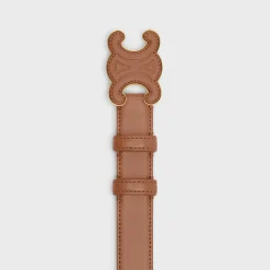 Discount MEDIUM CUIR TRIOMPHE BELT in Taurillon Leather Women Other Lines