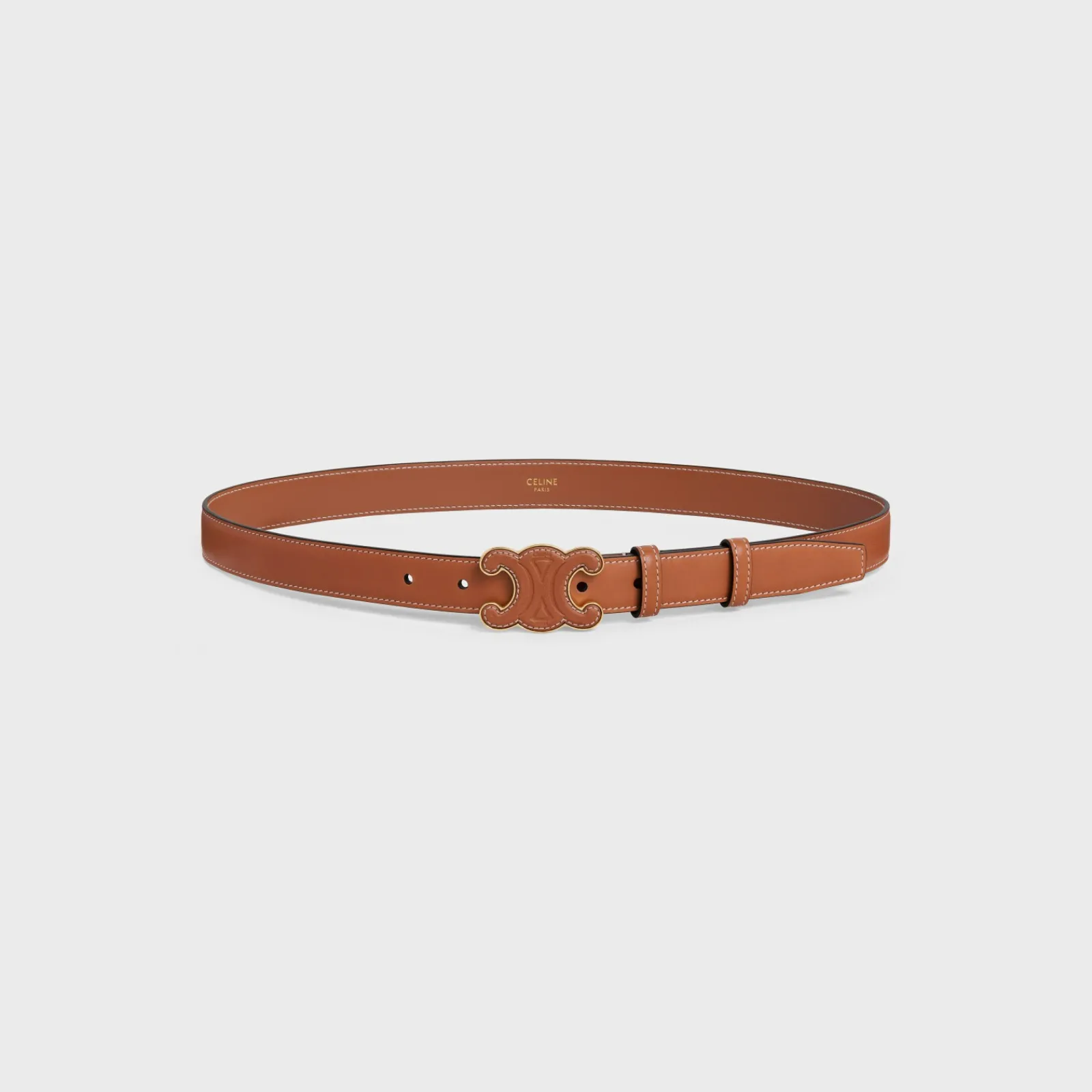 Clearance MEDIUM CUIR TRIOMPHE BELT in Natural Calfskin Women Other Lines
