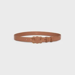 Discount MEDIUM CUIR TRIOMPHE BELT in Taurillon Leather Women Other Lines
