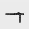 Clearance MEDIUM DOUBLE RING BELT in Jacquard Textile and Calfskin Belts