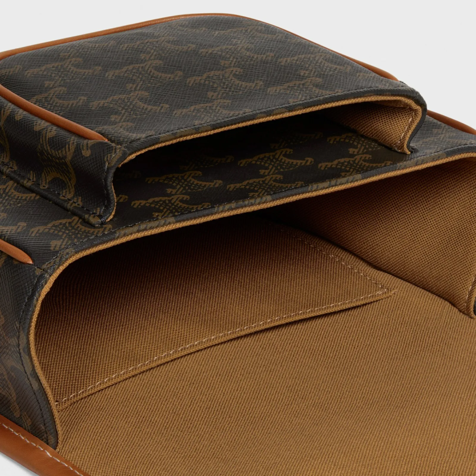 Best Medium Folco bag in Triomphe Canvas and calfskin Women Triomphe Canvas | Categories·Cross-Body Bags