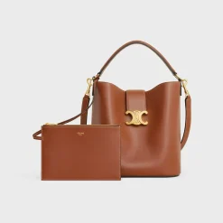 Hot MEDIUM LOUISE BAG in SMOOTH CALFSKIN Women More Lines·Other Lines | Categories·Cross-Body Bags