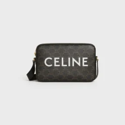 Best Medium Messenger Bag in Triomphe Canvas with Print Categories·Cross-Body Bags