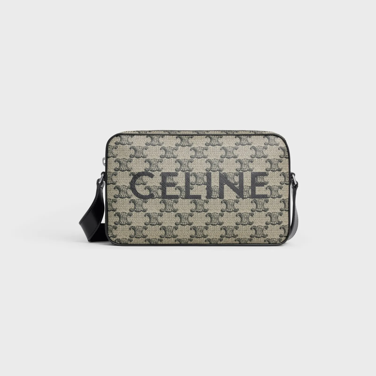 Hot Medium Messenger Bag in TRIOMPHE CANVAS WITH PRINT Triomphe Canvas | Categories·Cross-Body Bags