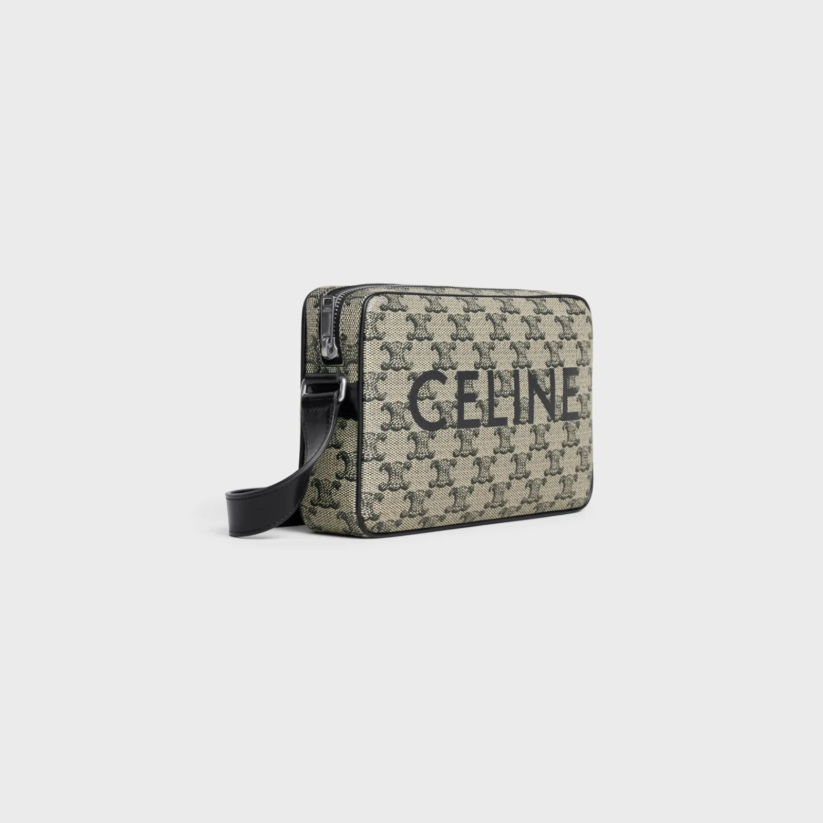 Hot Medium Messenger Bag in TRIOMPHE CANVAS WITH PRINT Triomphe Canvas | Categories·Cross-Body Bags