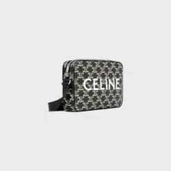 Discount Medium Messenger Bag in Triomphe canvas two-tone with print Triomphe Canvas | Categories·Cross-Body Bags